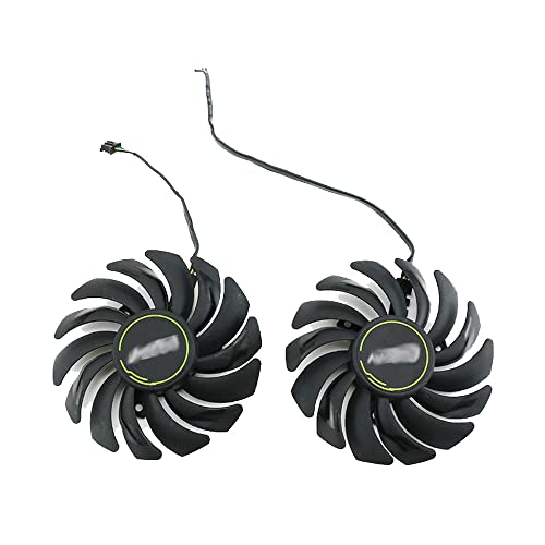 Rakstore PLD09210S12HH Ventilateur de refroidissement de remplacement pour carte graphique MSI RTX 2060 2070 RTX 2060 Super 2070 Super Ventus Ventilateur silencieux
