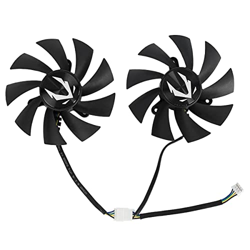 inRobert GA92A2H Ventilateur pour carte graphique GTX1660s RXT2060 pour Zotac GTX 1660 Ti Super AMP, RTX 2060 2070 Super Mini Twin Fan