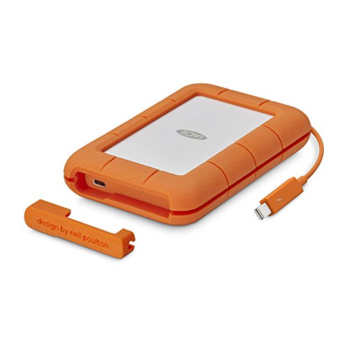 LaCie Disque SSD Robuste 500 Go. Thunderbolt USB-C. 2TB