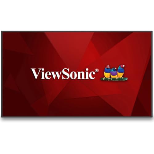 ViewSonic Ecran 55' LFD 4K LED UHD 16 9 32Go 500nit 6.5ms 5000 1 178 178 VESA 400x200 2xHDMI, 2xUSB, 1xUSB Type-C,RJ45, RS232, HPs 2x16W CDE5530