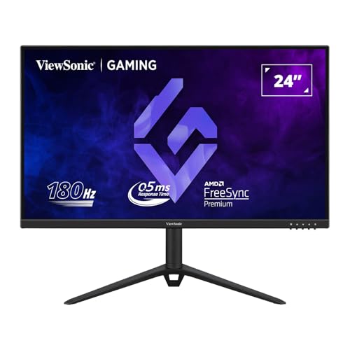 ViewSonic Ecran PC - Moniteur VX Series VX2428J Plat de PC 61 cm (24 ) 1920 x 1080 Pixels Full HD LED Noir