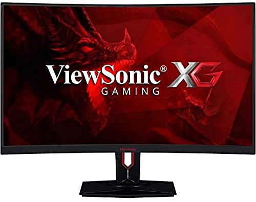ViewSonic XG3240C Moniteur VA Gaming 24 Full HD 1920x1080 Pixels, Incurvé, 3ms, 144Hz, Freesync, VGA, HDMI, USB, Haut-parleurs, Noir