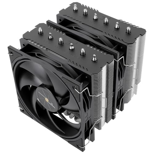 Thermalright Peerless Assassin 120 SE V3 Refroidisseur d'air CPU 6 tuyaux de chaleur Double ventilateur TL-P12 PWM Couvercle de dissipateur thermique en aluminium pour AM4 AM5 Intel