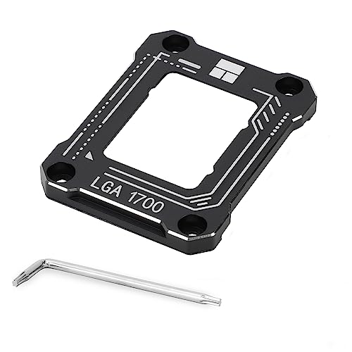 Thermalright LGA1700-BCF Fixation anti-flexion Intel 12 13 génération noire, plaque de pression de type pliage, fixation fixe du processeur, installation fixe sans marquage, standard pour