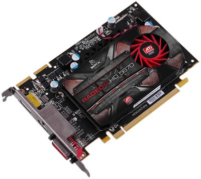 XFX Radeon HD 5670 Carte Graphique DDR5 1 Go Hd567 X Znfc