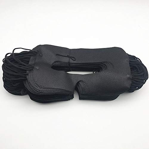 LinhuiPad Lot de 100 Masques jetables pour vr Réalité Virtuelle, compatible HTC Vive, PS VR, Gear et Oculus