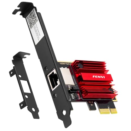 Fenvi Adaptateur réseau RJ45 2,5 GBase-T PCIe WiFi RTL8125 2500 1000 1000 Mbps PCI Express Gigabit Ethernet Carte sans fil RJ45 LAN Contrôleur NIC Compatible Windows Linux Mac