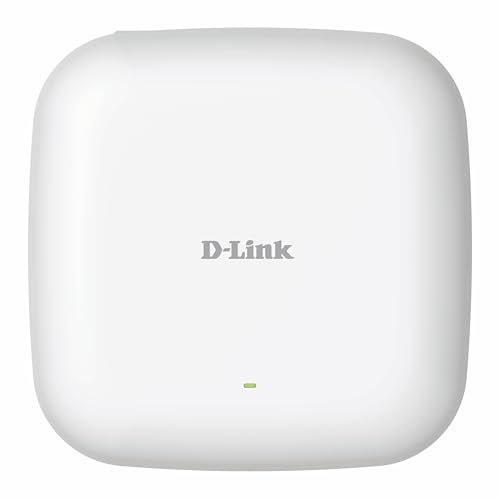 D-Link DBR-X3000-AP AX3000 Wi-FI 6 Smart Access Point – Double Bande 574 2402 Mbps, PoE, MU-MIMO, Sécurité WPA3, Gestion centralisée, Portail captif, Point d’accès Wi-FI Professionnel