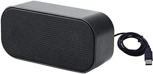 Haut-Parleur d'Ordinateur USB,Barre de Son PC Filaire Mini Portatifs avec Stéréo Surround 3D,Plug and Play,Haut-Parleur alimenté par USB pour Ordinateur de Bureau, PC Windows, Ordinateur Portable