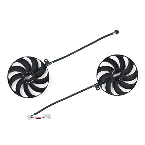 Rakstore T129215SU Ventilateur de refroidissement pour carte graphique ASUS RTX 2060 Super RTX 2070 2070 Super RTX 2080 2080 Super Dual EVO