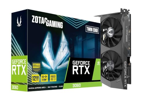 ZOTAC Gaming GeForce RTX 3060 Twin Edge Carte Graphique de Jeu GDDR6 12 Go