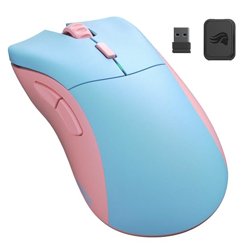 GLORIOUS Model D Pro Souris Gaming sans Fil (Bleu Skyline)