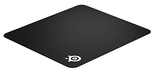 SteelSeries QcK - Tapis de souris de jeu - Base en tissu antidérapant avec support en caoutchouc Noir (450 mm x 400 mm x 2 mm) | Grande