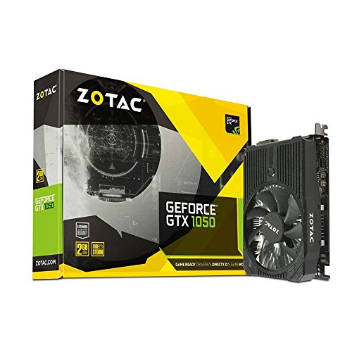 Zotac GeForce GTX 1050 Mini GeForce GTX 1050 2Go GDDR5 - Cartes Graphiques (NVIDIA, GeForce GTX 1050, 7680 x 4320 Pixels, GDDR5, PCI Express 3.0, 2.0b)