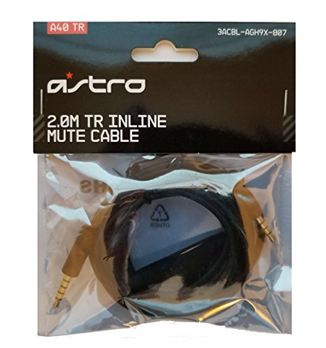 ASTRO Gaming 3ACBL-AGH9X-807 Câble Inline Mute 2,0 m pour Casque A30 A40