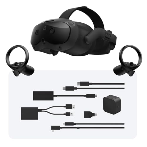 HTC Vive Focus Vision Full Kit - Casque VR avec DisplayPort PC Streaming Kit