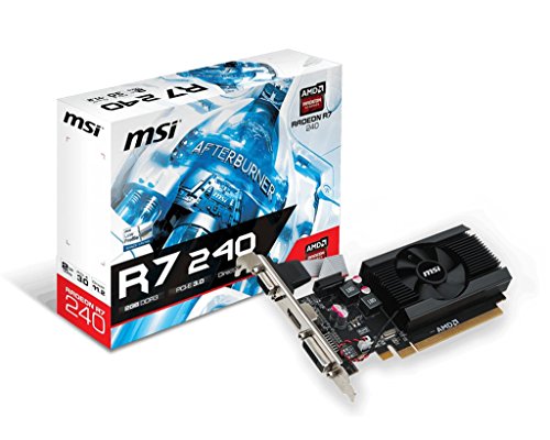 MSI Carte Graphique R7 Gaming 4G R7 240 2GD3 64b LP 2 Go