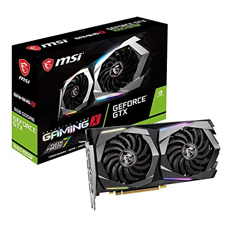 MSI Graphics Card NVIDIA GeForce GTX 1660 Super|6 GB|192 bit|PCIE 3.0 16x|GDDR6|Dual Slot Fansink|1xHDMI|3xDisplayPort|GTX1660SUPERGAMINGX