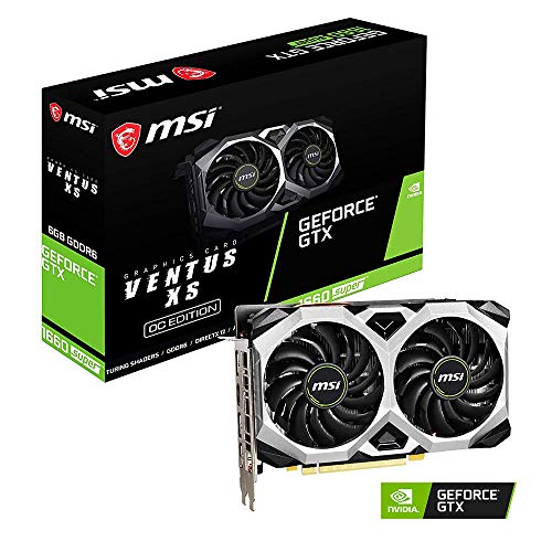 VGA MSI GTX 1660 Super Ventus XS OC, Dual Fan, 6GB GDDR6, HDMI, 3XDP