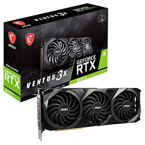 MSI Gaming GeForce RTX 3070 Ti Carte Graphique OC 8 Go GDRR6X 256 Bits HDMI DP Nvlink Tri-Frozr 2 A
