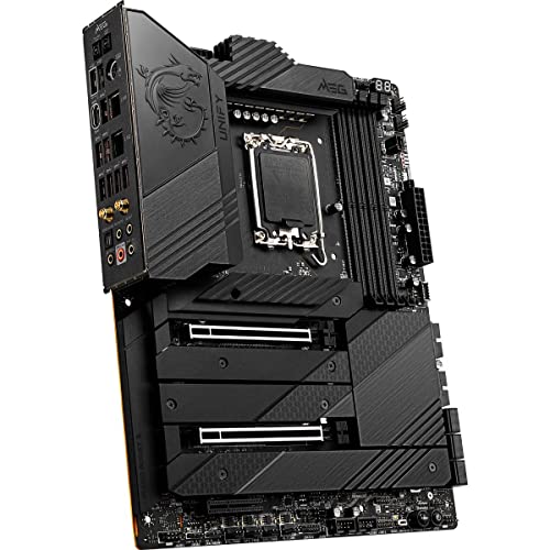 MSI MEG Z690 Unify Carte mère de Jeu (ATX, Intel Core 12e génération, Socket LGA 1700, DDR5, PCIe 5, Dual 2.5G LAN, Ports M.2, Wi-FI 6E)