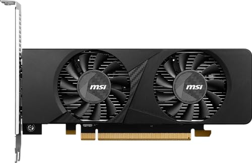 MSI Carte Graphique Gaming RTX 3050 LP 6G OC (NVIDIA RTX 3050, 96 Bits, Horloge Boost 1492 MHz, 6 Go GDDR6 14 Gbit s, HDMI DP, Architecture Ampère)