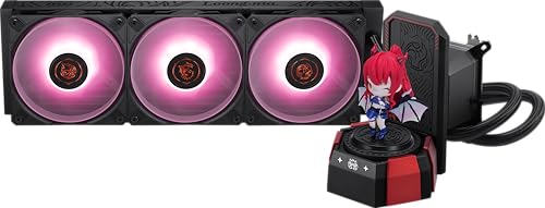 MSI CORELIQUID A17 MLG Edition - Refroidisseur Liquide AIO ARGB CPU - Radiateur de 360 mm - LGA 1851 et AM5 Ready - Ventilateurs PWM ARGB Triple 120 mm - Support Uni - Figurine MLG exclusive