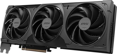 msi Gaming RTX 5070 Ti 16G Ventus 3X OC Carte graphique noire (16 Go GDDR7, 256 bits, performances extrêmes 2482 MHz, DisplayPort x 3 2.1a, HDMI 2.1b, architecture NVIDIA Blackwell)