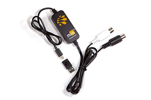 iConnectivity mioXC MIDI interface (fusion USB Type-C et USB Type-A, interface MIDI 16 canaux, compatible avec Mac, PC, iOS et Android, processeur ARM Cortex 32 bits, faible latence)