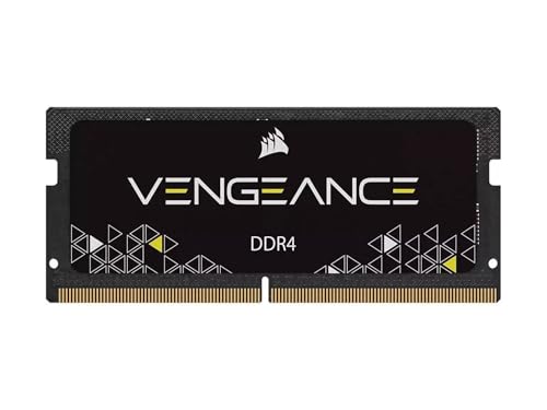 Corsair Mémoire DDR4 Jusqu'à 3200 MHz pour Ordinateur Portable Vengeance SODIMM 16 Go (1 x 16 Go)