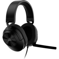 Corsair HS55 Surround Casque de Jeu Filaire Multiplateforme Léger – Carbone