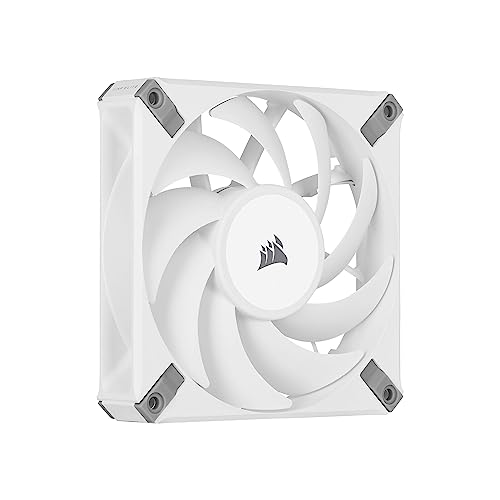 Corsair iCUE AF120 RGB ELITE 120mm PWM Kit de Trois Ventilateurs - Huit LED RGB Par Ventilateur - Technologie AirGuide - Palier Fluid Dynamic - Contrôleur iCUE Lighting Node CORE Inclus - Noir