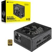 Corsair RM1000x SHIFT Alimentation ATX Entièrement Modulaire - Interface Latérale Modulaire - Compliant ATX 3.1 PCIe 5.1 - Condensateurs Évalués à 105°C - Efficacité 80 PLUS Gold - Noir