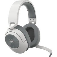 Corsair HS55 Wireless Casque de Jeu Léger - Son Surround Dolby 7.1 - Microphone Omnidirectionnel - Portée Jusqu'à 50 Pieds - Compatible iCUE - PC, Mac, PS5, PS4 - Blanc