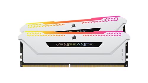 Corsair Vengeance RGB Pro SL Kit d'amélioration de la lumière RAM DDR4 (sans mémoire Physique) – Blanc