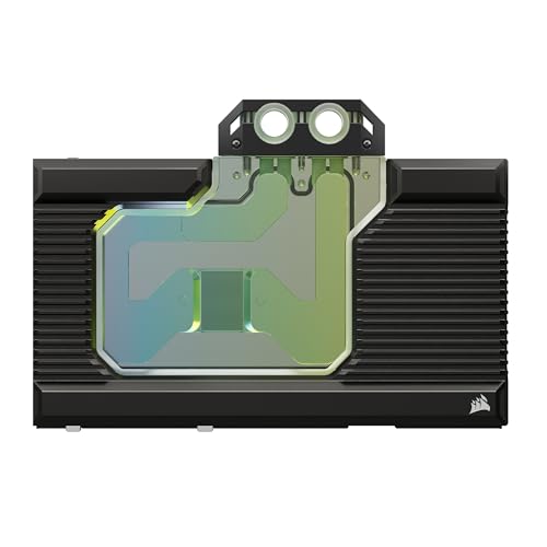 CORSAIR Hydro X Series iCUE LINK XG7 RGB 4080 STRIX TUF Water Block - Pour Les Cartes MSI GeForce RTX 4080 GAMING STRIX TUF - Noir