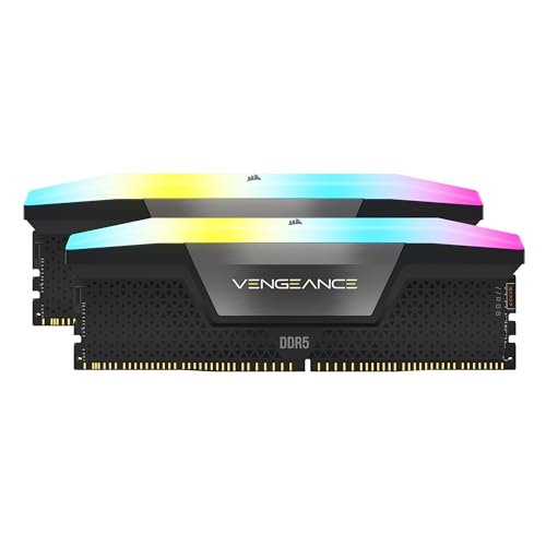 Corsair Vengeance RGB DDR5 Kit d'Amélioration de la Lumière (Pas de Mémoire Physique) – Noir