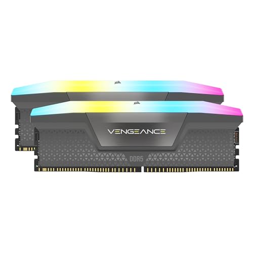 Corsair Vengeance RGB DDR5 Kit d'Amélioration de la Lumière (Pas de Mémoire Physique) – Gris