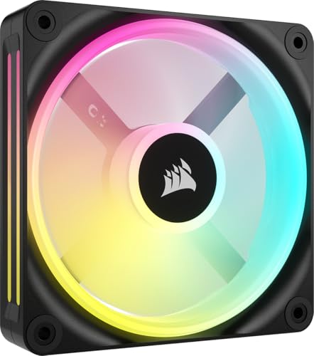 Corsair iCUE Link QX120 RGB à Dôme Magnétique de 120mm Ventilateur - Noir