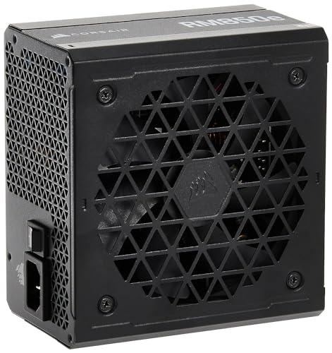 Corsair RM850e (2023) Alimentation ATX entièrement modulaire à Faible Bruit Conforme ATX 3.0 et PCIe 5.0 Condensateurs évalués à 105°C Efficacité 80 Plus Gold Support de Veille Moderne Noir