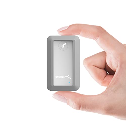 SABRENT ssd Externe 1 to NVMe SSD [IP67] Waterproof Coque Antichoc et résistant à la poussière, Disque Dur M.2, Portable USB 3.2 Gen 2, 1000 Mo s en Lecture, câble USB C Inclus (SB-1TB-NAWP)