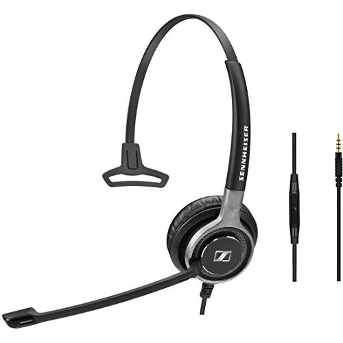 Sennheiser SC 635 Monophonique Bandeau Noir, Gris Casque audio - Casques audio (Centre d'appel Bureau, Monophonique, Bandeau, Noir, Gris, Contrôle en ligne, Avec fil)