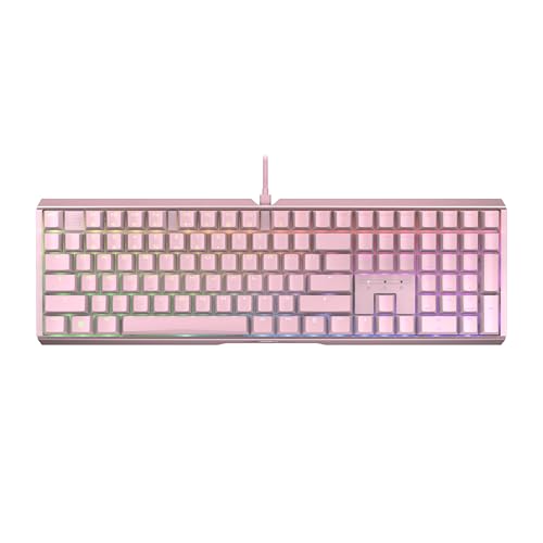 CHERRY XTRFY MX 3.1 Clavier de jeu mécanique filaire | Nouveaux commutateurs MX2A (rose, MX2A marron)