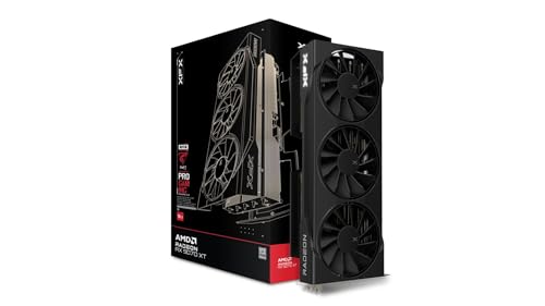 XFX Swift AMD Radeon RX 9070XT Édition Gaming à Triple Ventilateur avec 16 Go de GDDR6 HDMI 3xDP, AMD RDNA™ 4 (RX-97TSWF3BA)