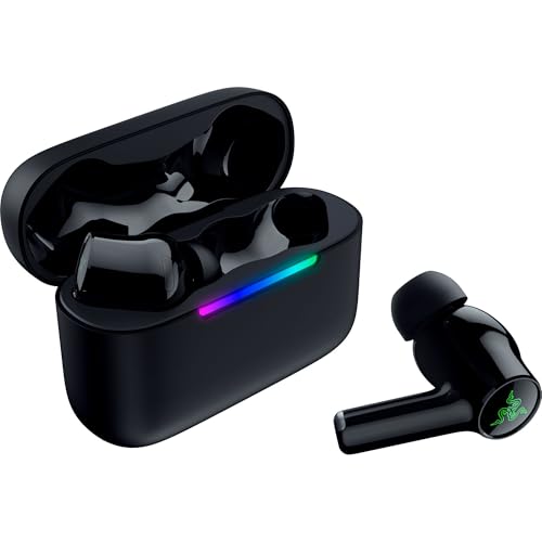 Razer Hammerhead V3 X HyperSpeed Écouteurs de Jeu sans Fil Multi-Plateformes – 2,4 GHz et Bluetooth 5.3, Batterie jusqu'à 35 Heures, THX Spatial Audio, pour Smartphones, PC, Ordinateur Portable