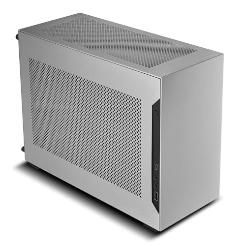 Lian Li Boîtier PC A4-H2OA5 Mini-ITX, GPU à Montage Triple, extérieur en Aluminium et intérieur en Acier SPCC, AIO 240 mm, Disposition Sandwich SFX, PCIe 5.0, Prend en Charge Le Bloc d'alimentation