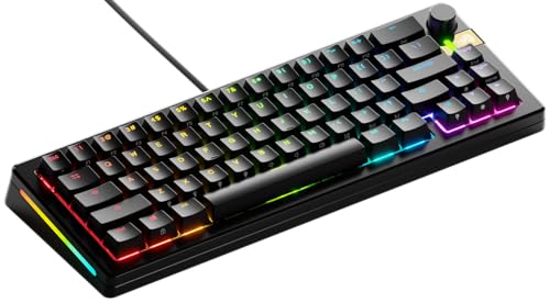 GLORIOUS Gaming GMMK 3 Pro HE Clavier réactif, Effet Hall, Corps alu modulaire, taux de Polling 8K, switches MX et magnétiques (Hot Swap), Joints modulaires, Compact 65 , américaine QWERTY - Noir