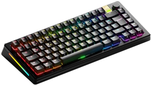 GLORIOUS GMMK 3 Pro HE Clavier Gaming sans Fil 75 QWERTZ Allemand (Noir)