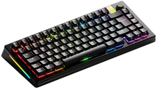 GLORIOUS GMMK 3 Pro HE Clavier Gaming sans Fil 75 QWERTY Anglais (Noir)