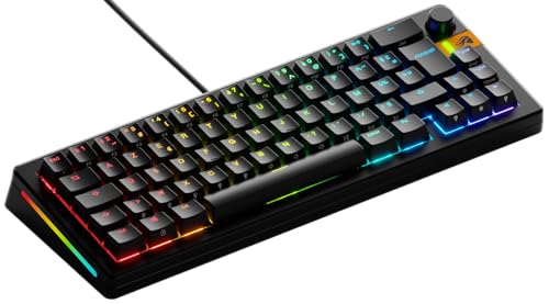 GLORIOUS Gaming GMMK 3 Clavier réactif, Effet Hall, taux de Polling 8K, switches MX et magnétiques (Hot Swap), Clavier 65 , Joints modulaires, Capuchons doubleshot PBT, française AZERTY